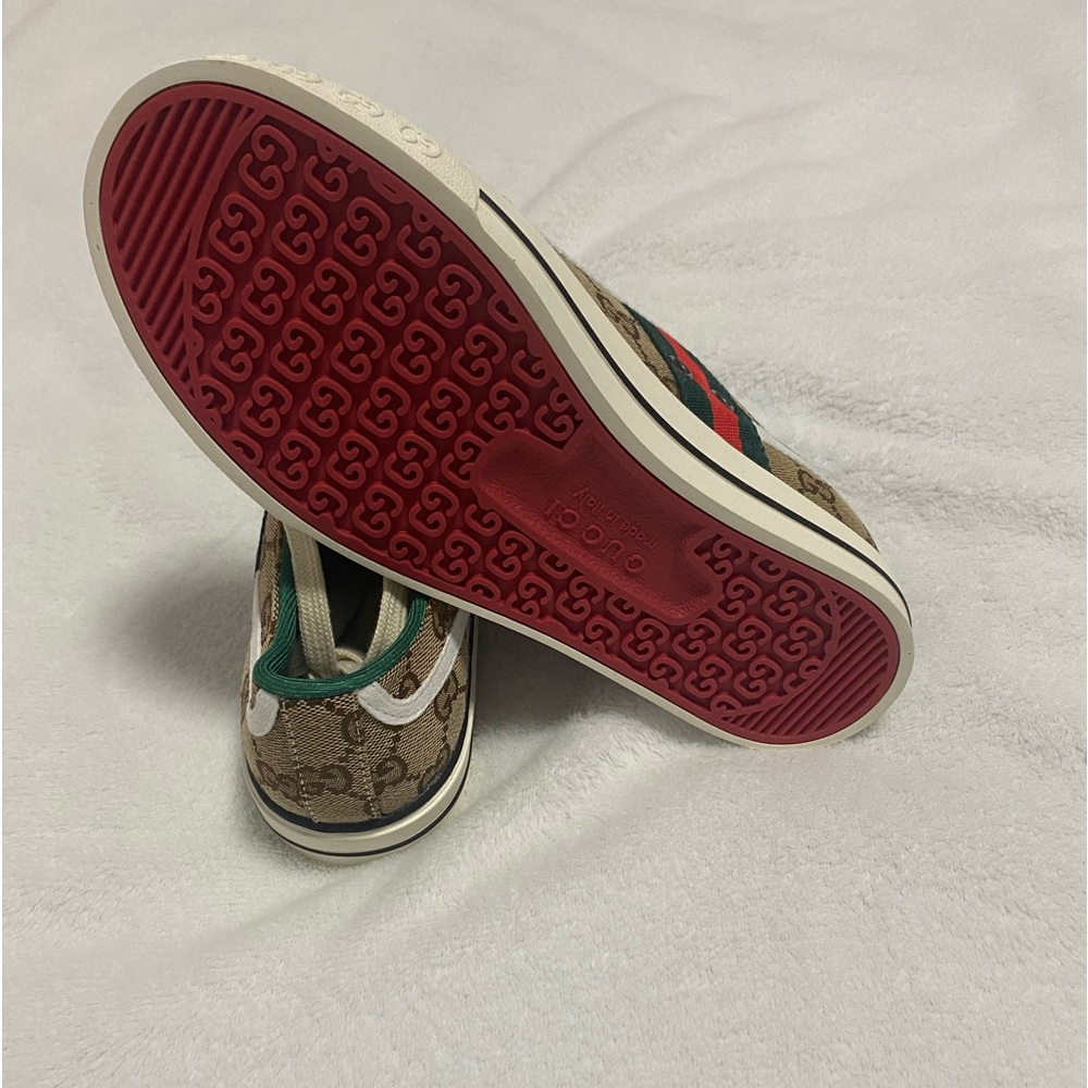 Gucci Brown and Beige Sneakers - Picture 5 of 5